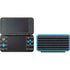 Black and Grey Stripes Nintendo 2DS XL (2017) Skin
